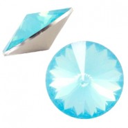 Rivoli 1122 - 12 mm puntsteen Aqua blue opal